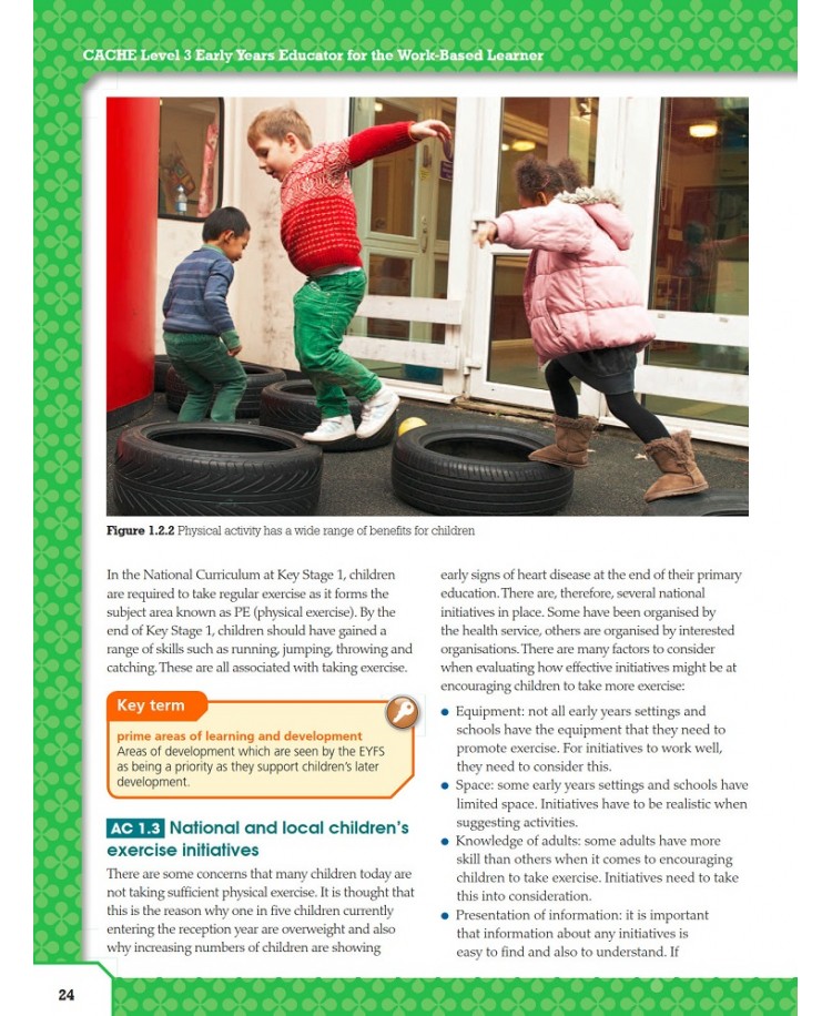 CACHE Level 3 Early Years Educator for the Work Based Learner (PDF)