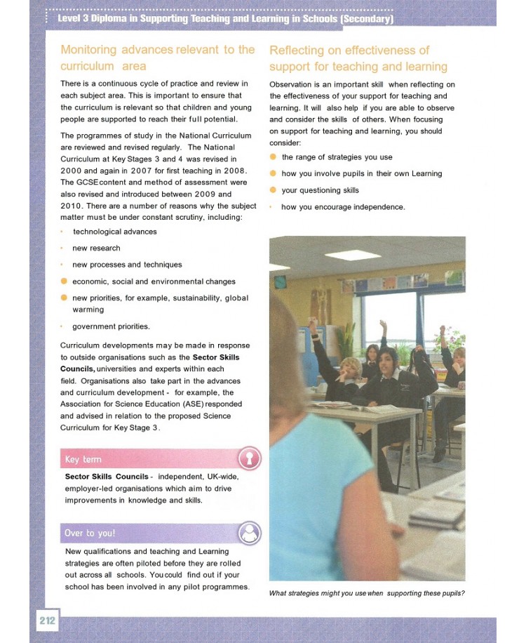 Level 3 Diploma in Supporting Teaching and Learning (PDF)
