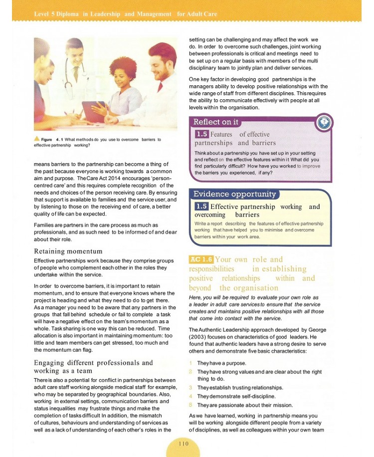 Level 5 Leadership and Management for Adult Care Edition 2019 (PDF)