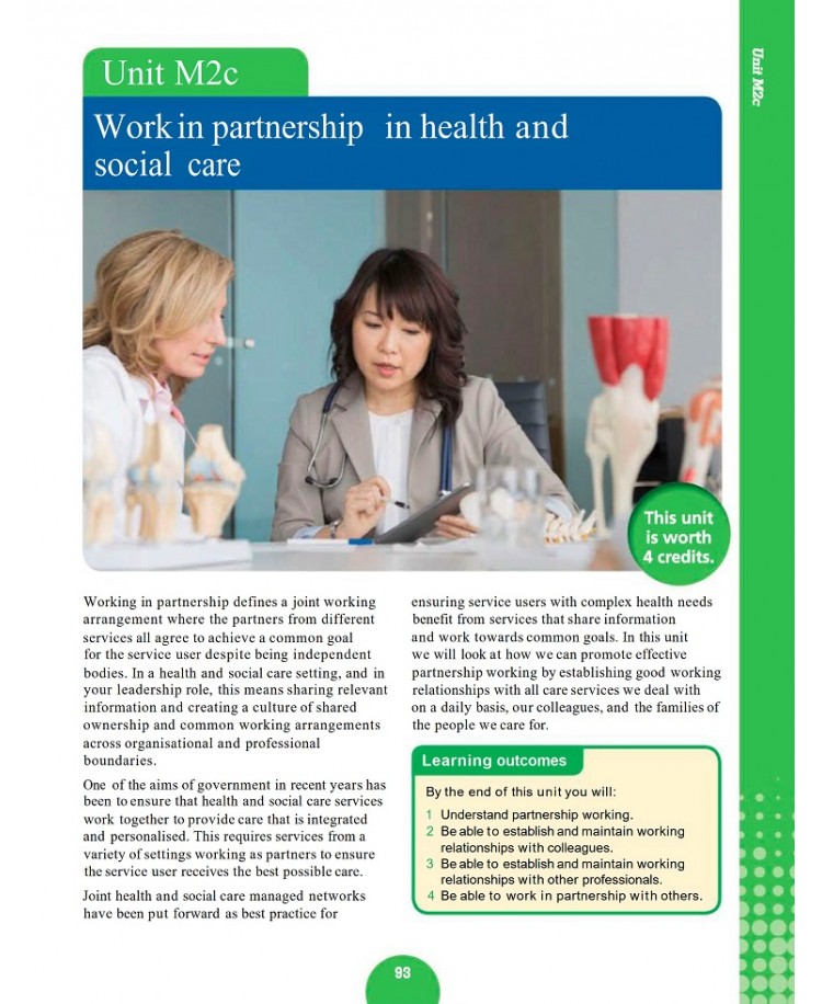 Level 5 Diploma in Leadership for Health and Social Care 2nd Edition (PDF)
