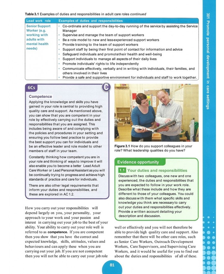 City and Guilds Textbook Level 3 Diploma in Adult Care for the Lead Adult Care Worker Apprenticeship (PDF)