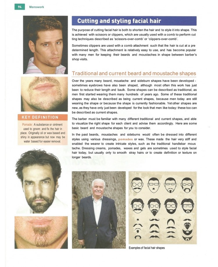 The City and Guilds Men Hairdressing. Traditional and Modern Barbering 3rd Edition (PDF)