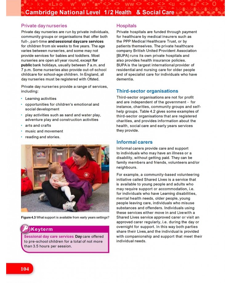 Cambridge National Level 1 and 2 Health and Social Care (PDF)