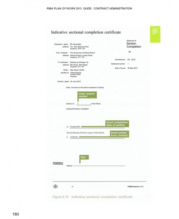 RIBA Plan of Work 2013 Guide Contract Administration (PDF)
