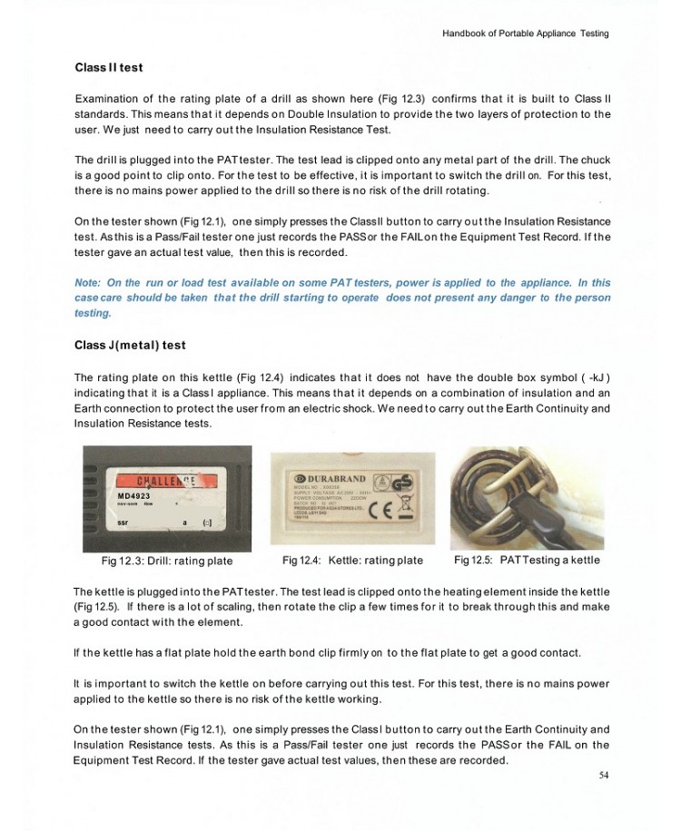 Handbook of Portable Appliance Testing Edition 2022 (PDF)
