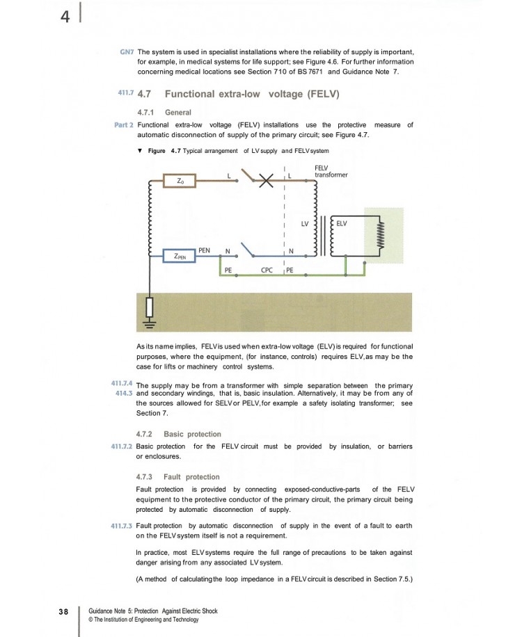 Guidance Note 5 Protection Against Electric Shock to BS 7671:2018+A2:2022 9th Edition 2022 (PDF)