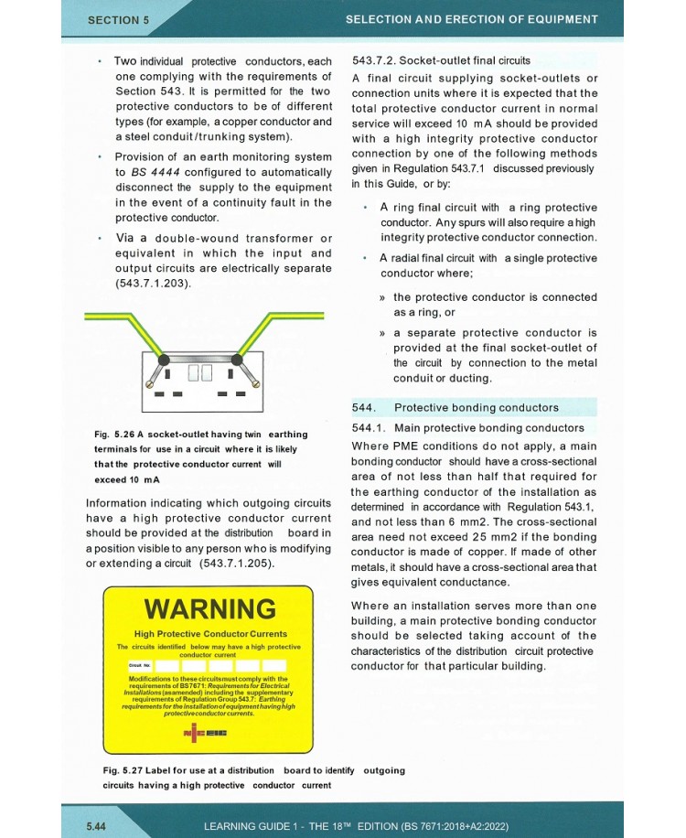 NICEIC Learning Guide 1: IET Wiring Regulations BS7671 Amendment 2-2022 (PDF)