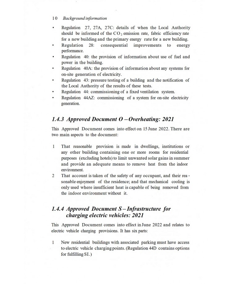 Building Regulations Pocket Book, Edition 2022 (PDF)
