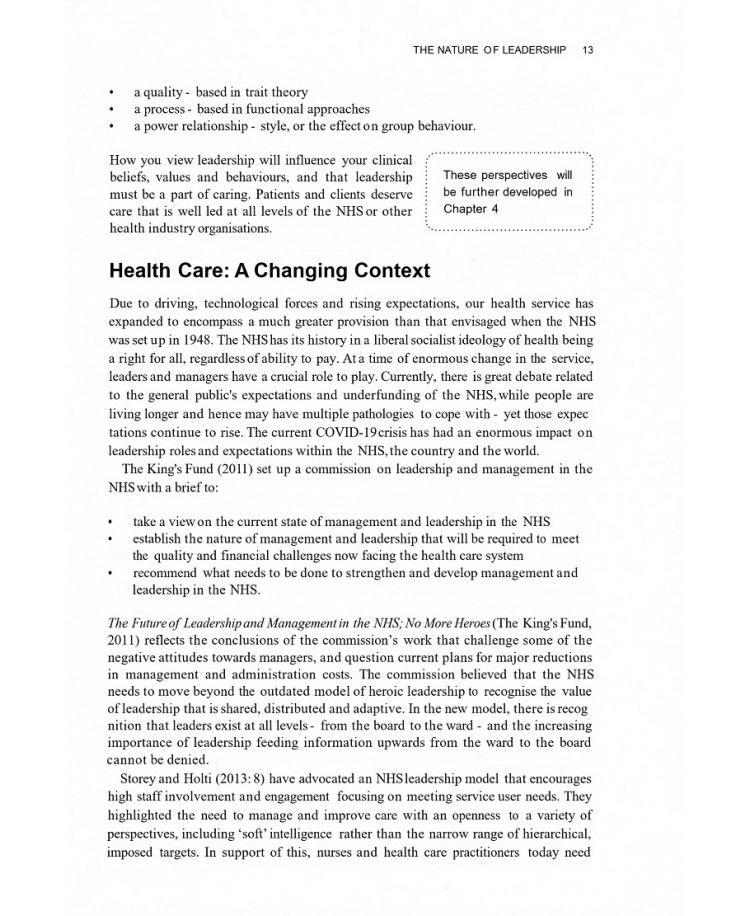 Leadership in Health Care, 5th Edition 2022 (PDF)