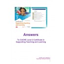 Answers to CACHE Level 2 Certificate in Supporting Teaching and Learning