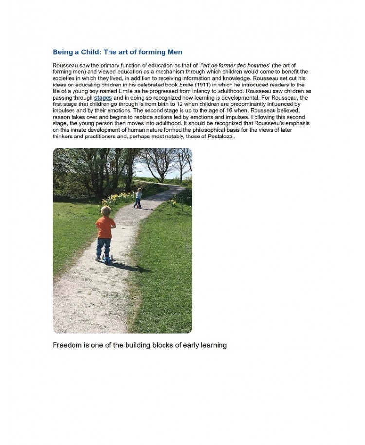 Learning Theories for Early Years Practice, Edition 2022 (PDF)