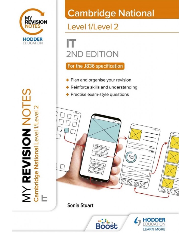 My Revision Notes: Cambridge National Level 1/Level 2 IT, Edition 2022 (PDF)