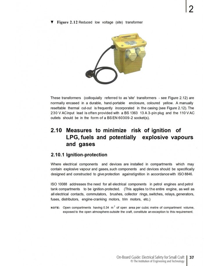 Electrical Safety for Small Craft, Edition 2023 (PDF)
