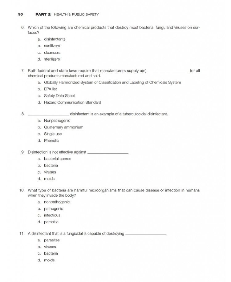 Student Workbook for Milady Standard Foundations, Edition 2019 (PDF)